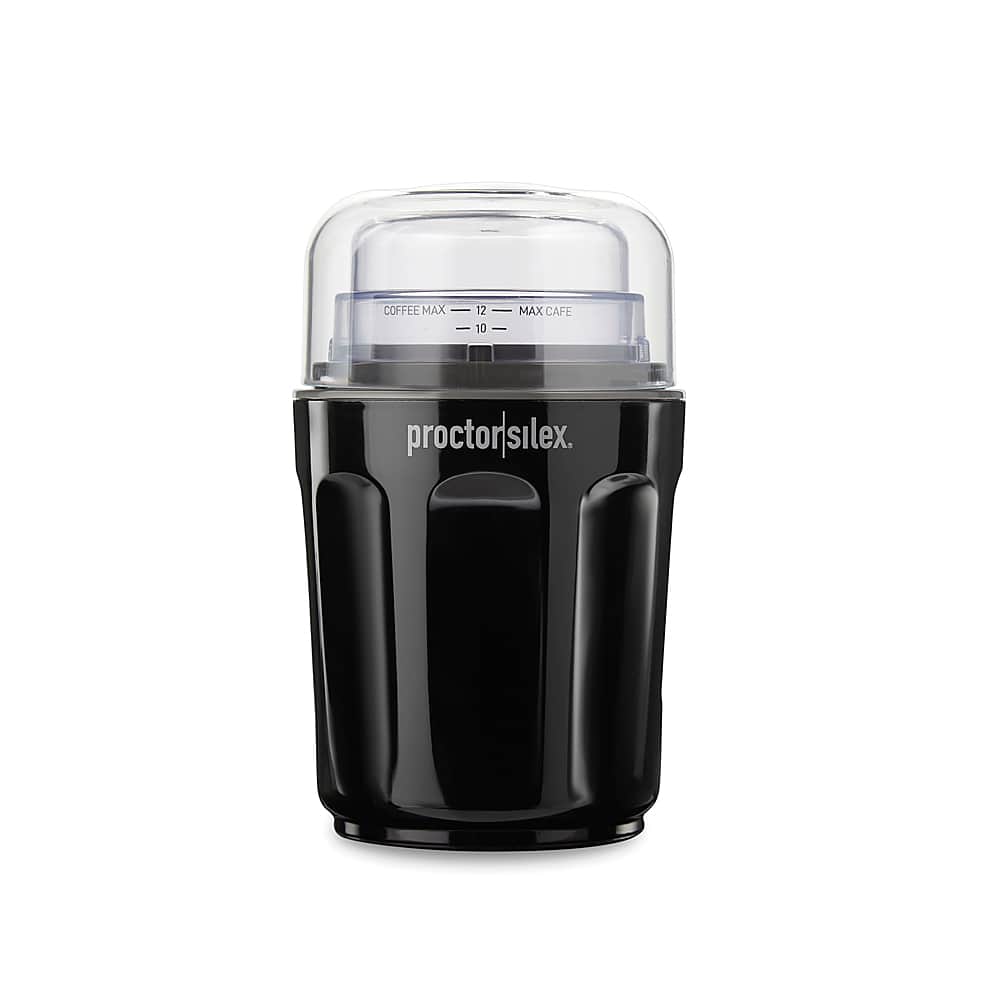Proctor Silex - Sound Shield Coffee Grinder - Black - Front_Zoom