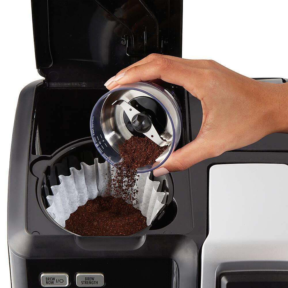 Alt View 13. Proctor Silex - Sound Shield Coffee Grinder - BLACK.
