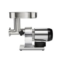 Weston - Butcher Series #8 Meat Grinder - .5 HP - STAINLESS STEEL - Front_Zoom