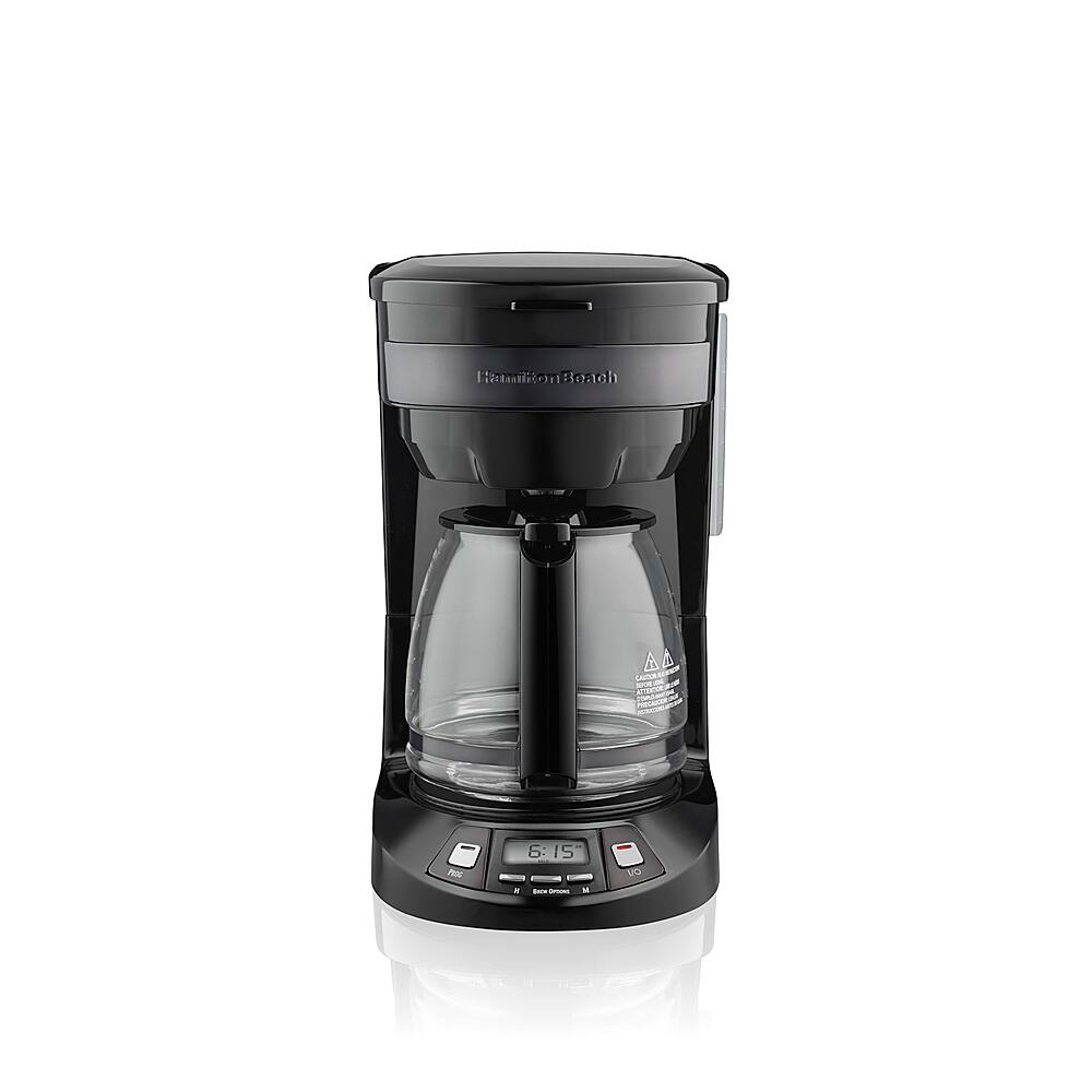 Alt View 14. Hamilton Beach - 12 Cup Programmable Coffee Maker - Black.