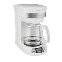 Hamilton Beach 12 Cup Programmable Coffee Maker - WHITE - Front_Zoom