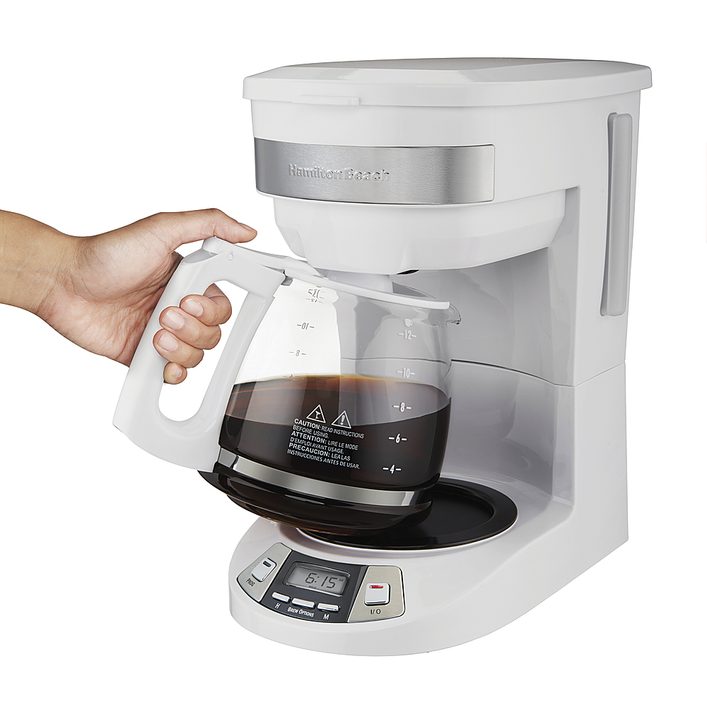  Hamilton Beach 12-Cup Coffee Maker, Digital (49465)  (Discontinued) : Home & Kitchen
