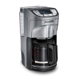 Hamilton Beach - Professional Programmable Coffee Maker - SILVER - Front_Zoom