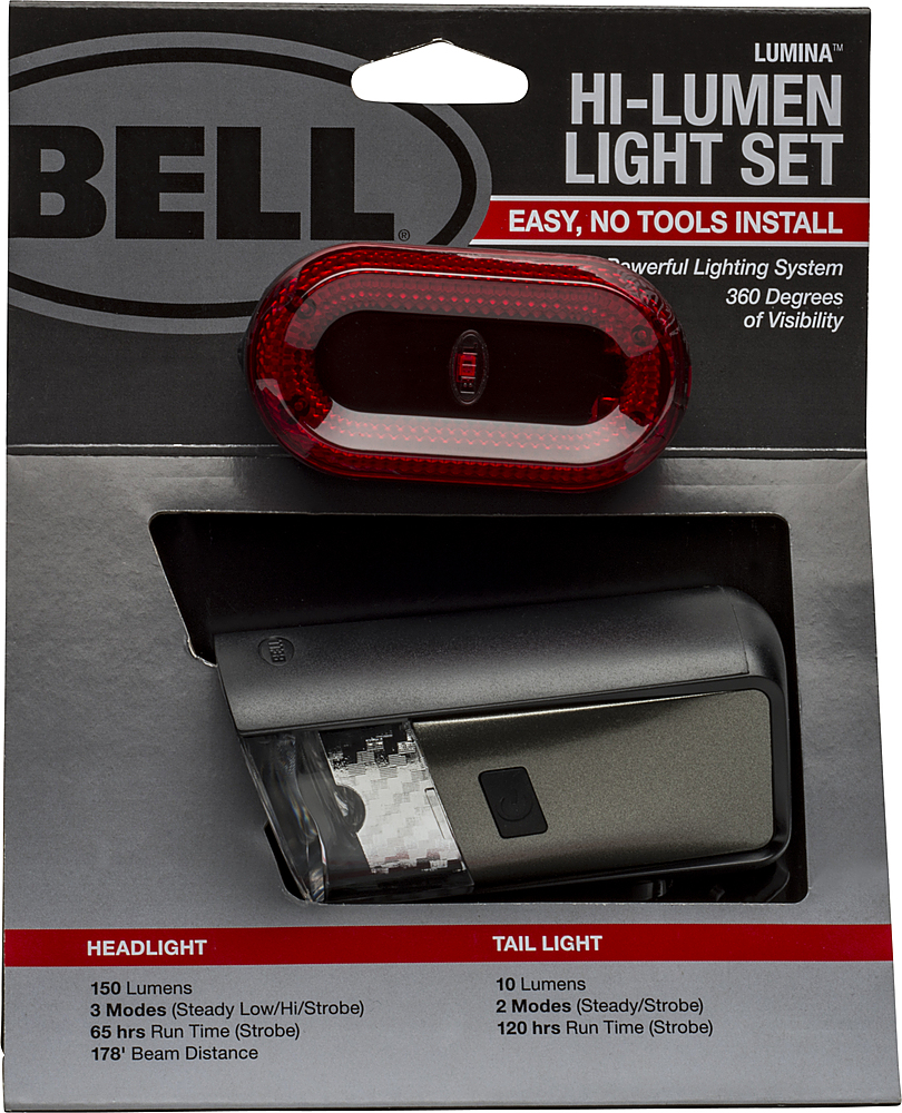 Bell Lumina 200 Headlight & 100 Tail Light Set NEW 