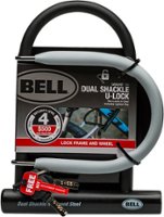 Bell - Catalyst 350 Double Shackle U Lock - Black - Front_Zoom
