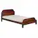 Alt View 12. Walker Edison - Classic Solid Wood Twin-Size Bed with Book Storage - Walnut.