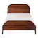 Alt View 13. Walker Edison - Classic Solid Wood Twin-Size Bed with Book Storage - Walnut.