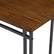 Alt View 14. Walker Edison - Modern Metal and Wood Dining Bench - Walnut.