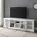 Alt View 12. Walker Edison - Classic Glass-Door TV Stand for most TVs up to 88” - White.
