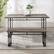 Alt View 12. Walker Edison - Modern and Metal Wood Dining Bench - Grey Hickory.