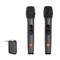JBL - Wireless Two Microphone System - Black-Front_Standard