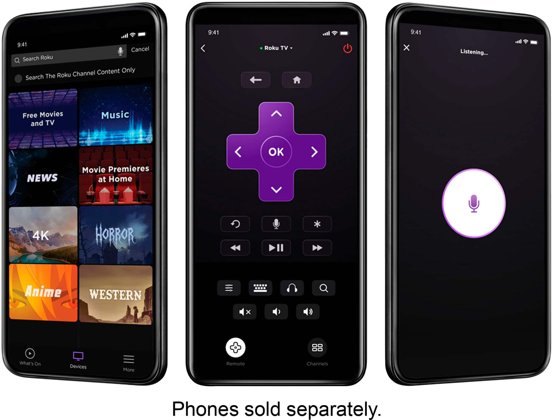 Alt View 1. Westinghouse - 43" FHD Smart Roku TV - Black.