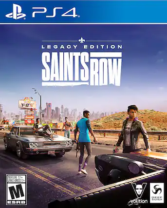 Front. Deep Silver - Saints Row. - M (Mature 17+)