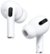Front Zoom. Apple - Geek Squad Certified Refurbished AirPods Pro (with Magsafe Charging Case) - White.