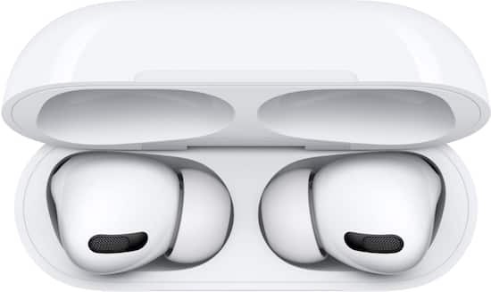 Alt View Zoom 13. Apple - Geek Squad Certified Refurbished AirPods Pro (with Magsafe Charging Case) - White.