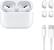 Alt View 17. Apple - Geek Squad Certified Refurbished AirPods Pro (1st generation) with Magsafe Charging Case - White.