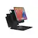 Alt View 13. Brydge - Air MAX+ Wireless Keyboard for iPad Air (4th, 5th Gen) & iPad Pro 11-inch (1st, 2nd & 3rd Gen) w/Trackpad & SnapFit Case - Black.