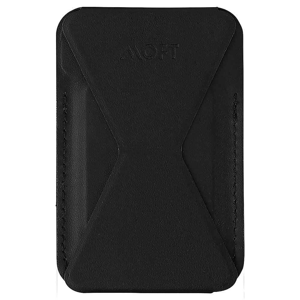 MOFT - Snap-on Phone Stand and Wallet for iPhone 12 and 13 Series - Night Black
