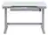 Alt View 11. Twin Star Home - Ashford Adjustable Height Standing Desk - Light Silver.