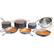 Angle Zoom. Gotham Steel - 12-Piece Cookware Set - Graphite.