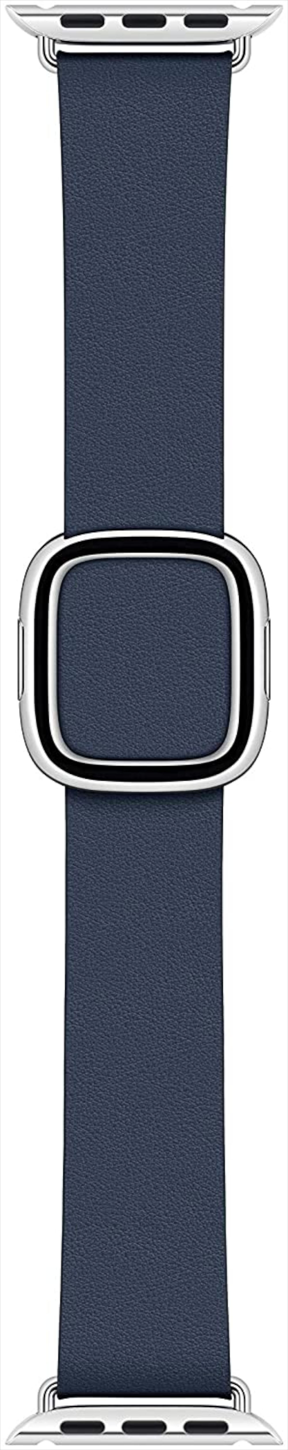 Angle View: Apple - Modern Buckle for  Watch Band 40mm Large - blue