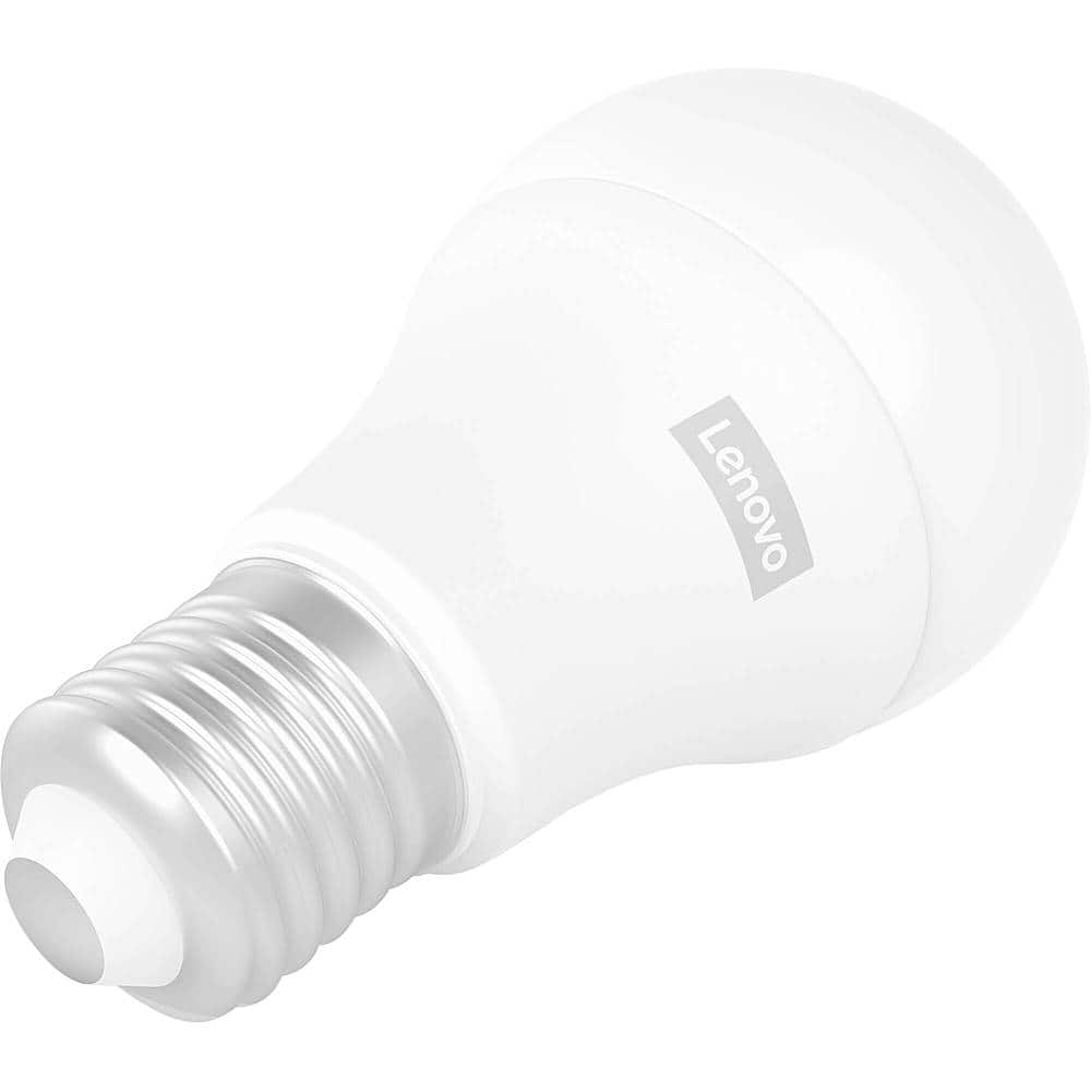 Left View: Lenovo - Tuneable Smart Bulb (4-Pack) - White