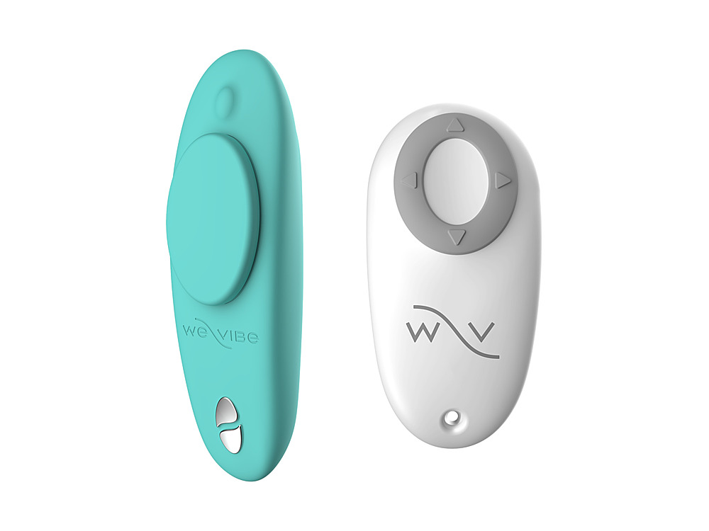 We-Vibe Moxie Wearable Vibrating Stimulator - Aqua