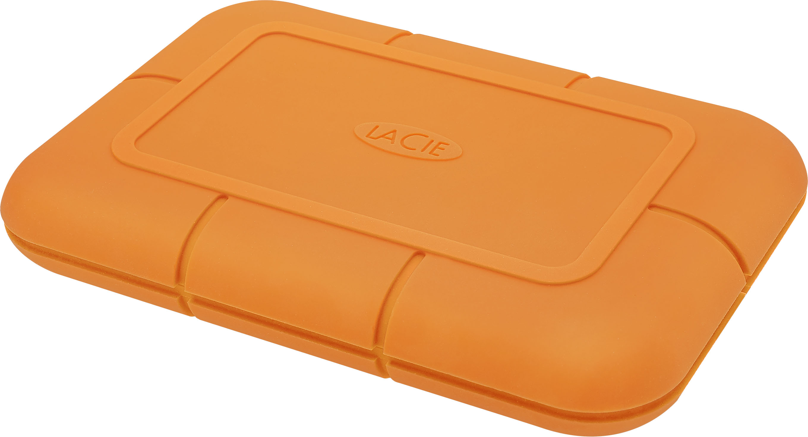 Buy: LaCie 2TB External USB-C, USB 3.2 Portable SSD with Rescue Data Orange STHR2000800