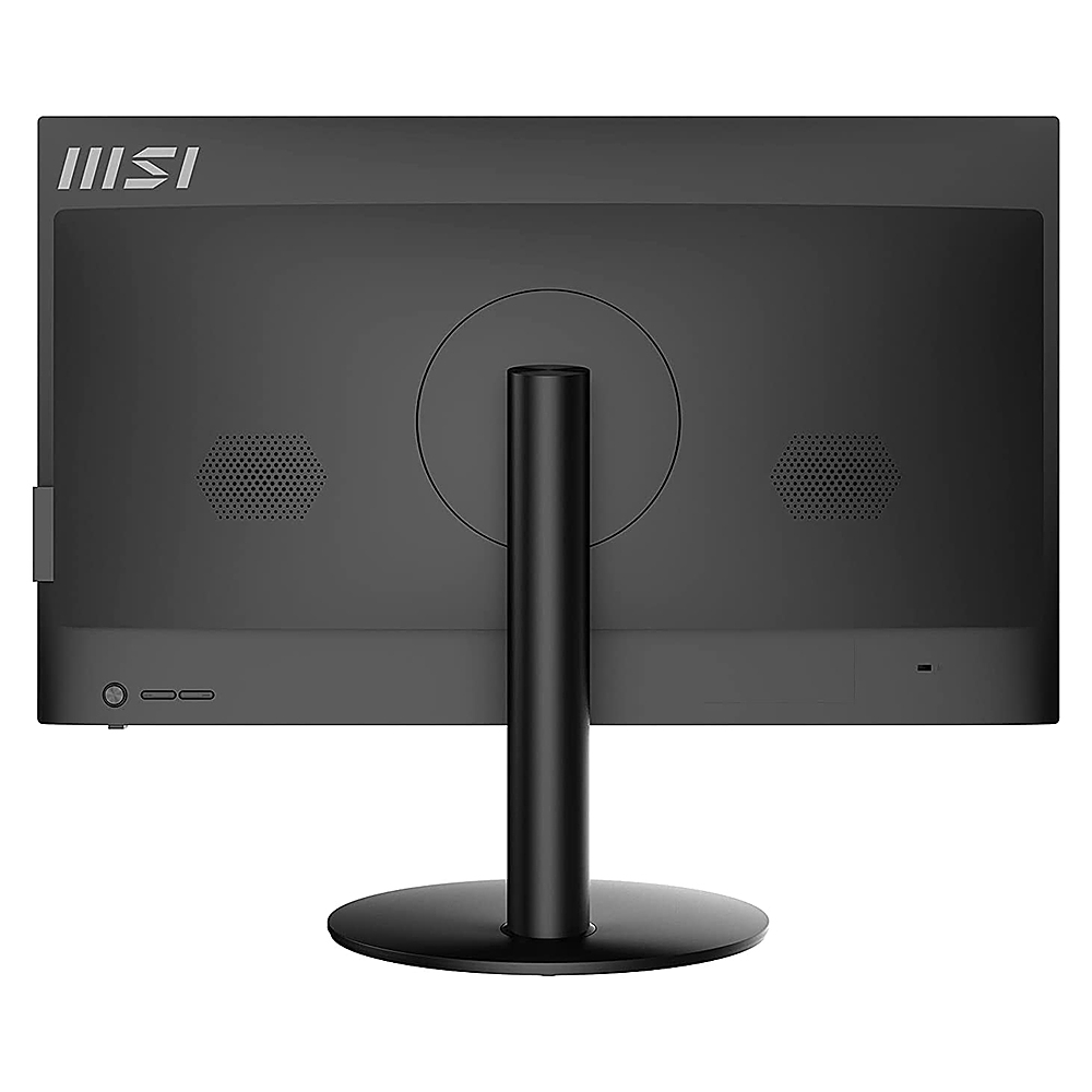 Back View: MSI - Modern AM271P 11M 27" All-In-One - Intel Core i7 - 16 GB Memory - 512 GB SSD - White
