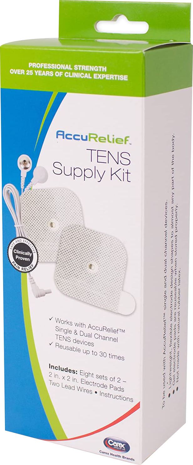 Carex AccuRelief™ Wireless TENS Supply Kit – Save Rite Medical