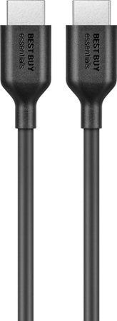 Best Buy essentials™ - 6' 8K Ultra High Speed HDMI® 2.1 Certified Cable - Black