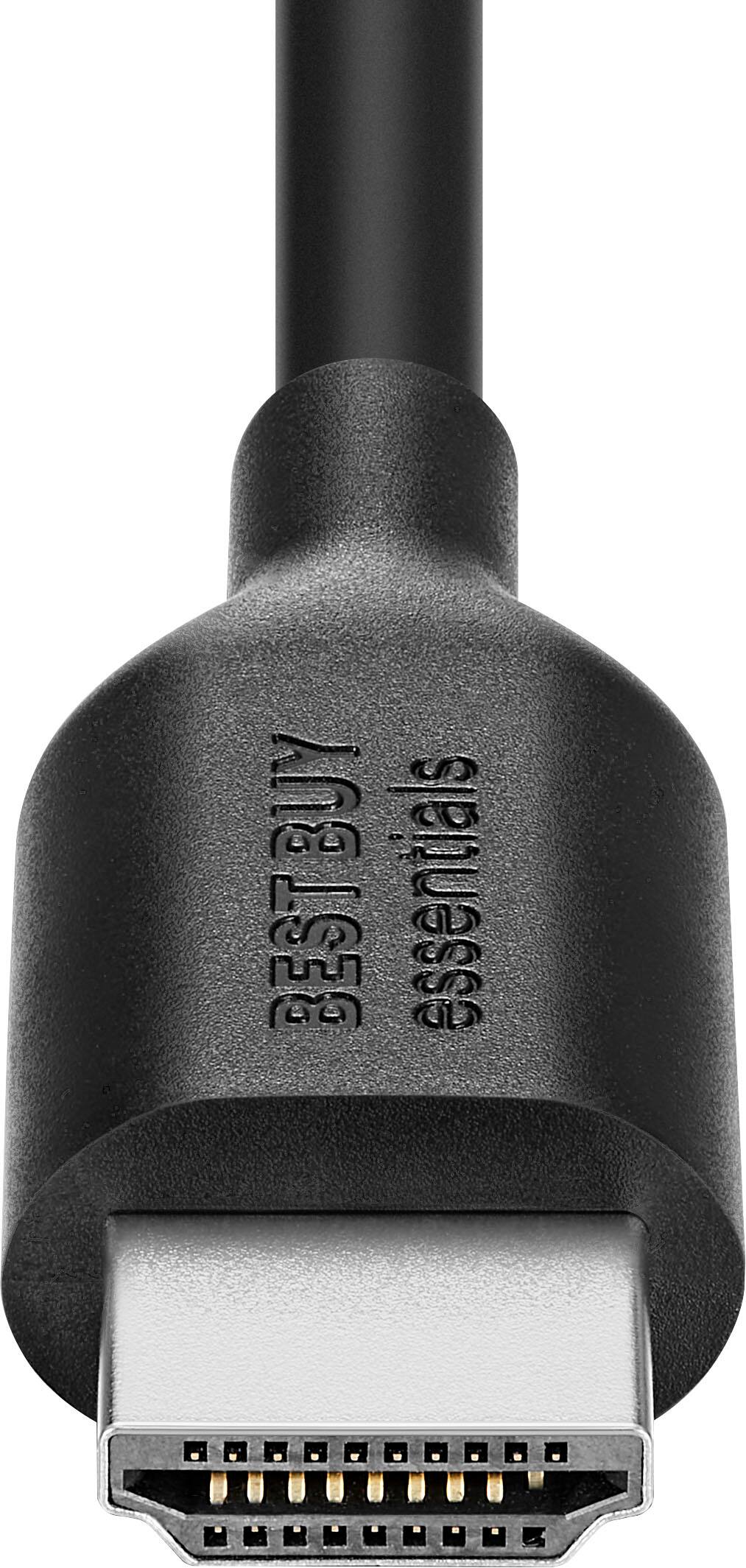 Alt View 13. Best Buy essentials™ - 6' 8K Ultra High Speed HDMI® 2.1 Certified Cable - Black.