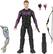 Left. Marvel - Legends Series Disney Plus Hawkeye.