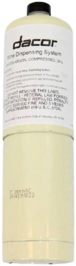 Left. Dacor - Argon Gas and Pickup Tube Replacement Kit for Dacor Wine Dispenser DWS4000BB - Black.