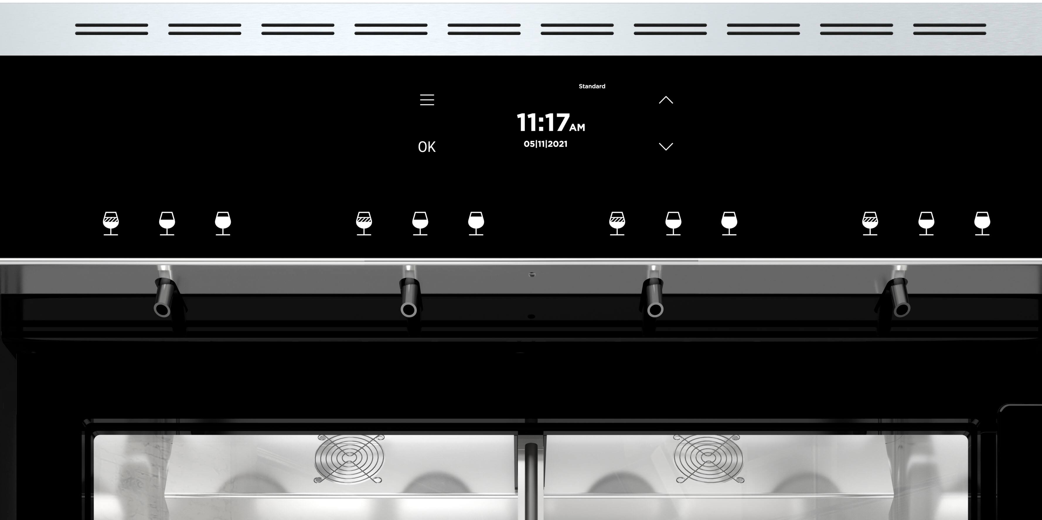 Dacor Four Bottle Built In Dual Zone Wine Dispenser with Argon