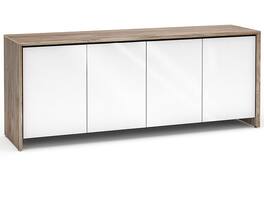 Salamander Designs - Barcelona AV Cabinet for Most TVs up to 85" - Natural Walnut