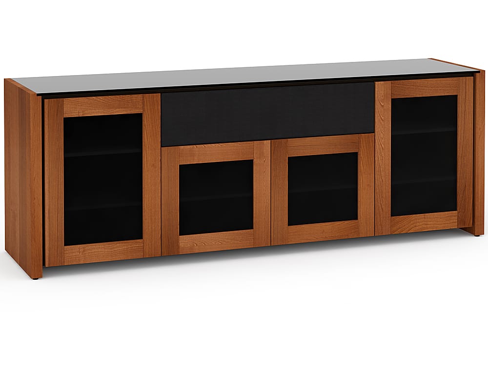 Salamander Designs - Corsica AV Cabinet for Most TVs up to 85" - American Cherry - Angle_Zoom