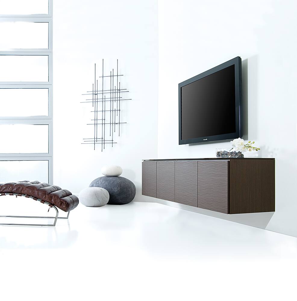 Alt View 2. Salamander Designs - Berlin AV Cabinet for Most TVs up to 85" - Wenge.