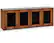 Angle. Salamander Designs - Corsica AV Cabinet for Most TVs up to 85" - Natural Walnut.