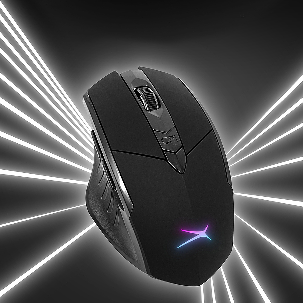 Back View: Altec Lansing - GM200 Wireless E-Sports Gaming Mouse - RGB