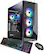 Front. iBUYPOWER - Slate MR Gaming Desktop - Intel i3 10105F 8 GB Memory - NVIDIA GeForce GT 1030 2GB - 480GB SSD - Black.