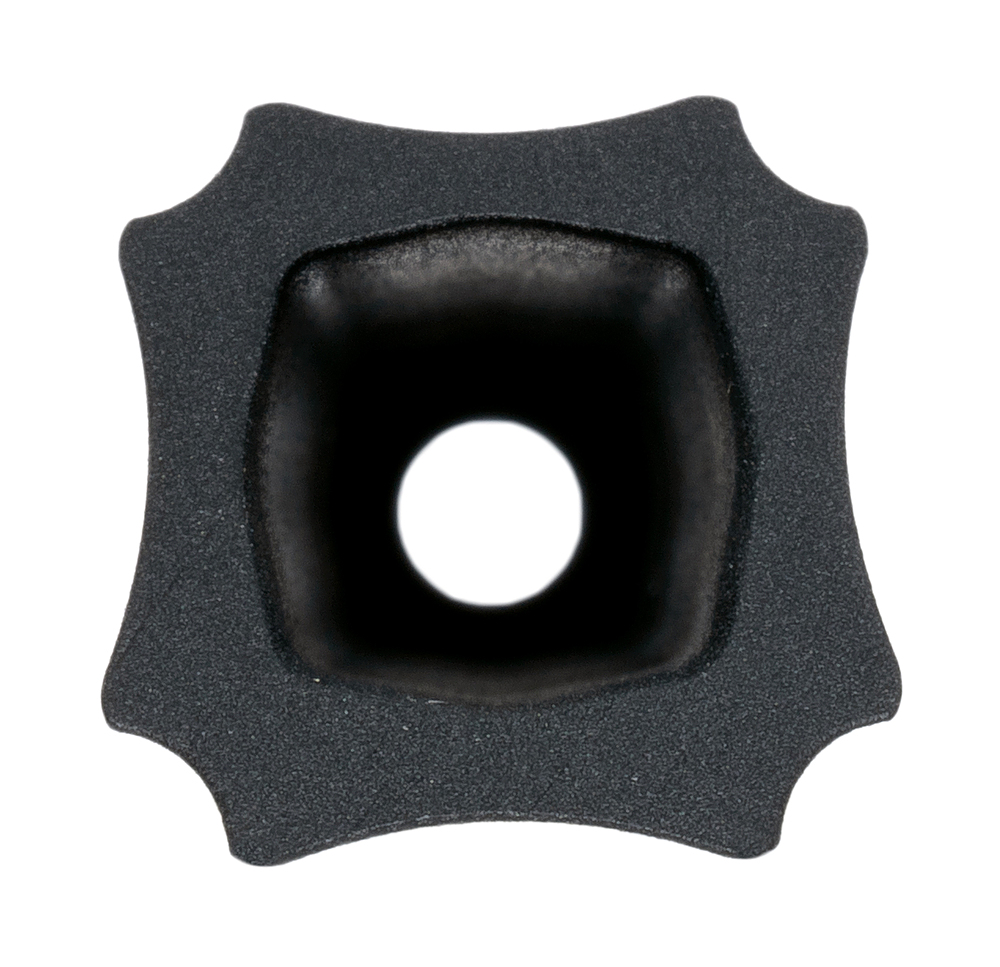 Back View: Center-Channel Speaker Adapter for Select Chief Wall Mounts - Black