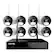 Front. Night Owl - 10 Channel 8 Wi-Fi IP 4K HD 2-Way Audio Cameras, 1TB HD Bluetooth Wi-Fi NVR Surveillance System - White/Black.