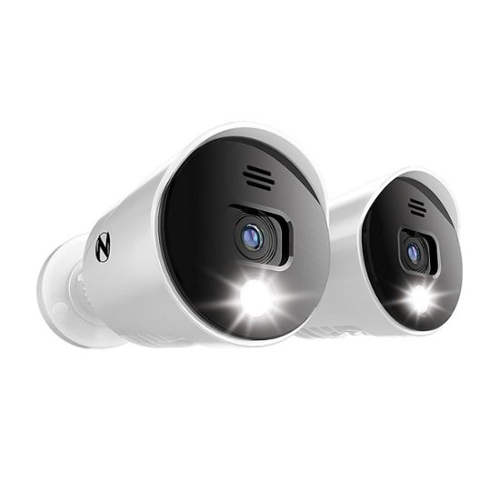 Shop Ring Video Doorbell - Satin Nickel + Spotlight Camera Wired - Black  (2-Pack) Bundle at