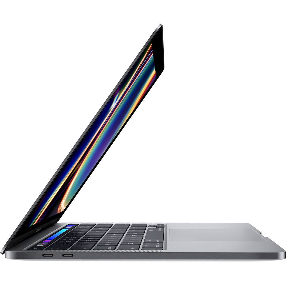Alt View 11. Apple - Geek Squad Certified Refurbished MacBook Pro - 13" Display with Touch Bar - Intel Core i7 - 16GB Memory - 1TB SSD - Space Gray.