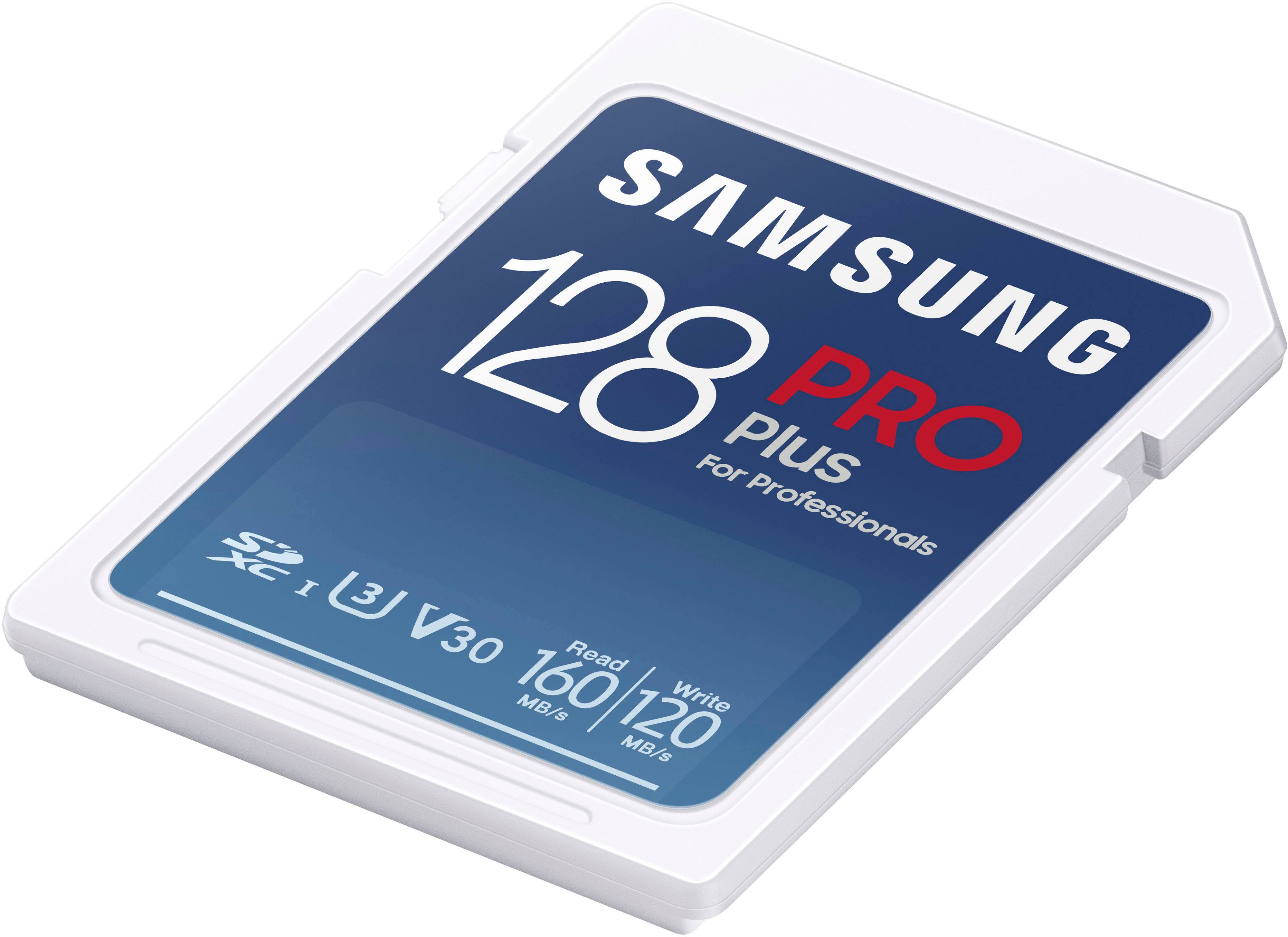 Best Buy Samsung PRO Plus 128GB SDXC Full Size Memory Card MBSD128K/AM