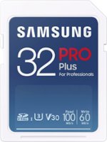 Samsung - PRO Plus 32GB SDHC Full Size Memory Card - Front_Zoom