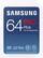 Front. Samsung - PRO Plus 64GB SDXC Full Size Memory Card.