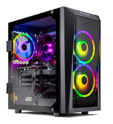 Skytech Gaming - Blaze II Gaming Desktop PC – Intel i3-10100F – 16G 3200 Memory – NVIDIA GeForce GTX 1650 – 500G SSD - Black - Front_Zoom