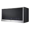 Front. LG - STUDIO 1.7 Cu. Ft. Convection Over-the-Range Microwave with Air Fry - Stainless Steel.